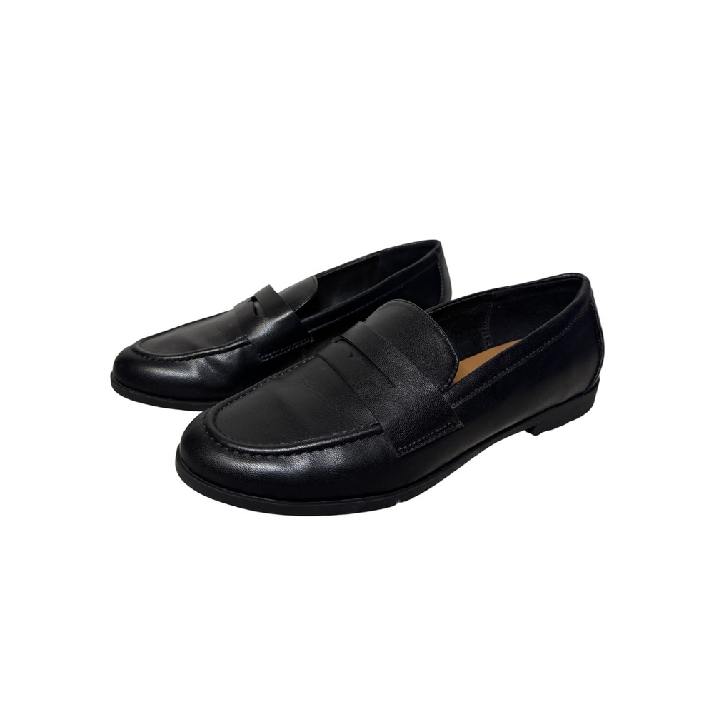 Kensie Womens Gitty Loafers Size 7 Black Casual Office Corporate Career